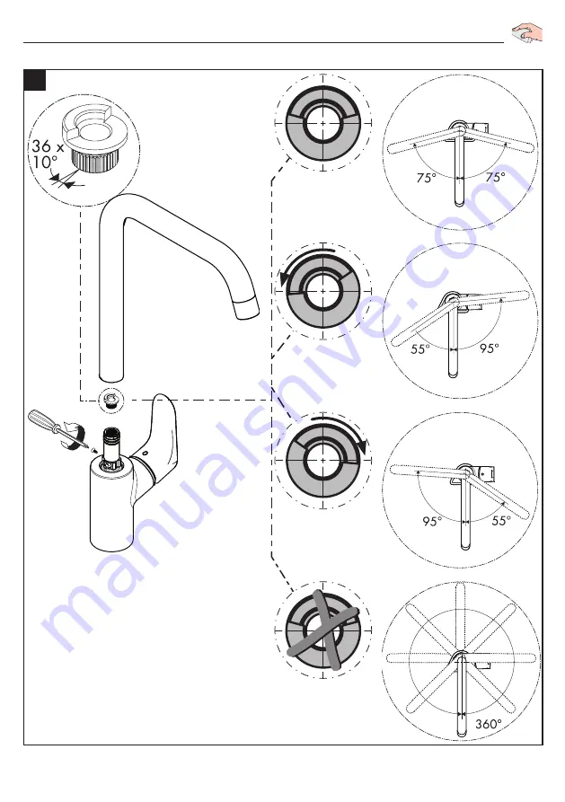 Hans Grohe Focus Eco 31821000 Instructions For Use Manual Download Page 45