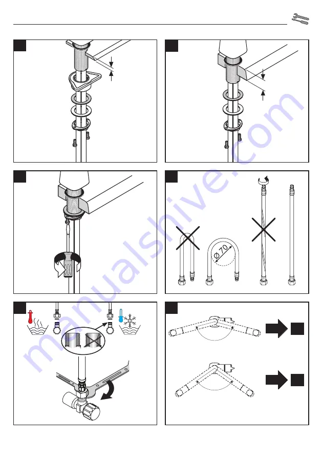 Hans Grohe Metris 320 1jet 14821 Series Instructions For Use/Assembly Instructions Download Page 33