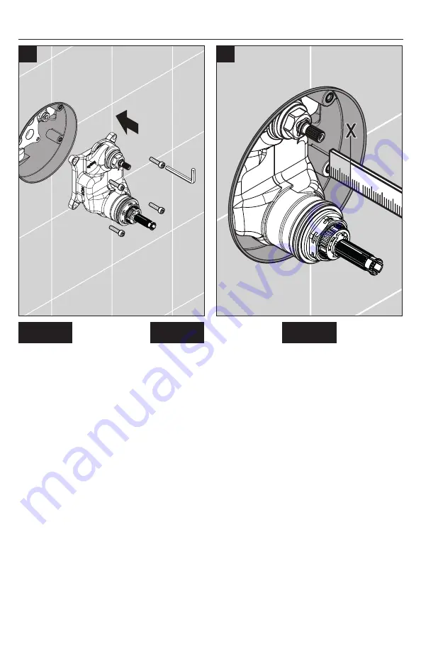 Hans Grohe Metropol C 15727 1 Series Installation/User Instructions/Warranty Download Page 8