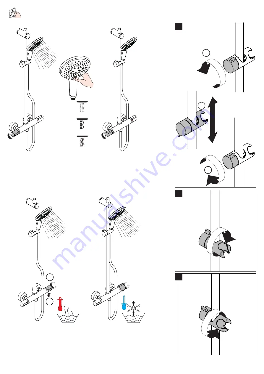 Hans Grohe MySelect S 150 Semipipe 27239000 Instructions For Use/Assembly Instructions Download Page 34