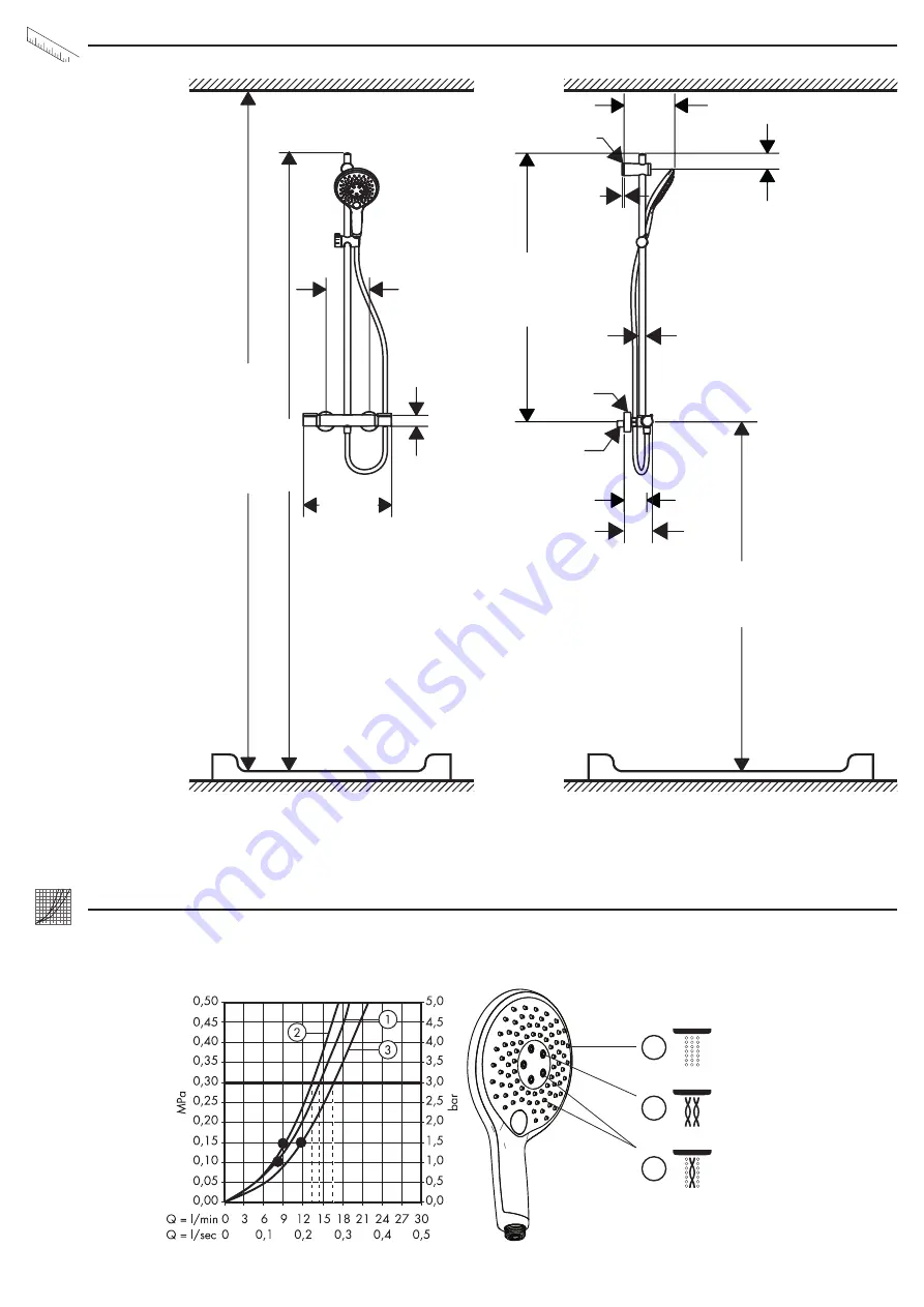 Hans Grohe MySelect S 150 Semipipe 27239000 Instructions For Use/Assembly Instructions Download Page 36