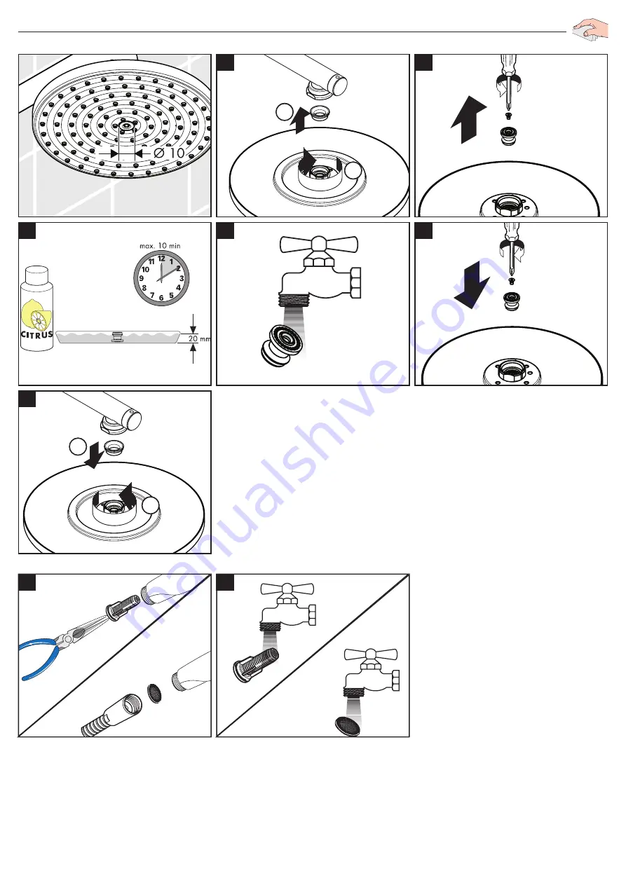 Hans Grohe Raindance 27145000 Instructions For Use/Assembly Instructions Download Page 37