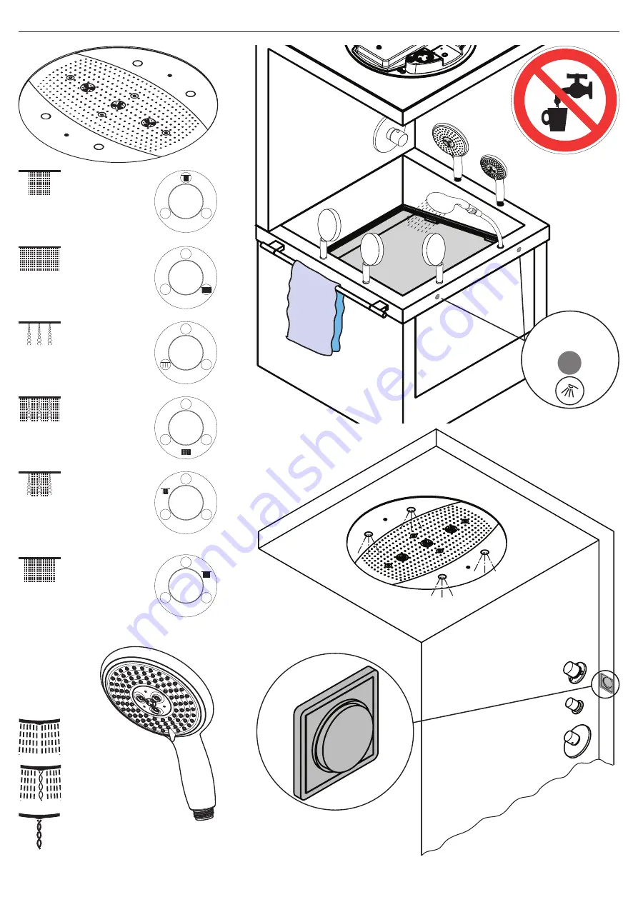 Hans Grohe Raindance Fontana 120 Rainmaker 91200000 Скачать руководство пользователя страница 12