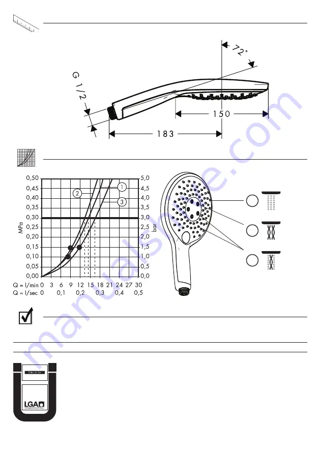 Hans Grohe Raindance Select S 120 26530000 Instructions For Use/Assembly Instructions Download Page 4