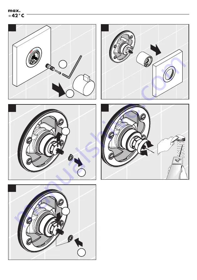 Hans Grohe ShowerSelect 15734400 Instructions For Use/Assembly Instructions Download Page 64