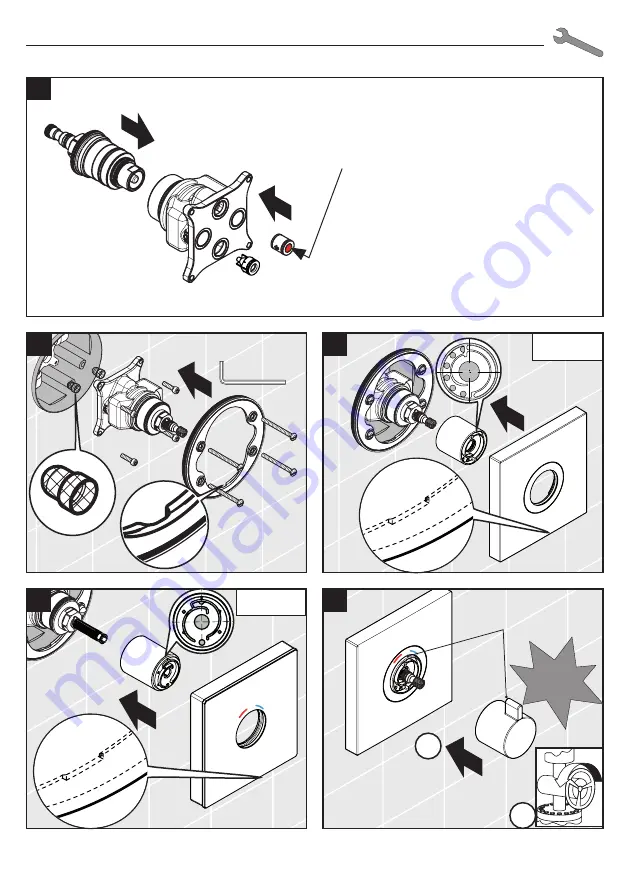 Hans Grohe ShowerSelect 15734400 Instructions For Use/Assembly Instructions Download Page 67