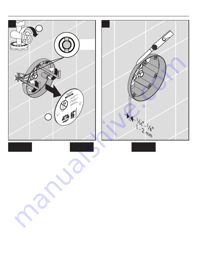 Hans Grohe ShowerSelect 15744 1 Series Installation/User Instructions/Warranty Download Page 5