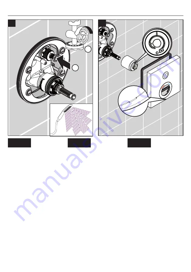 Hans Grohe ShowerSelect 15744 1 Series Installation/User Instructions/Warranty Download Page 14