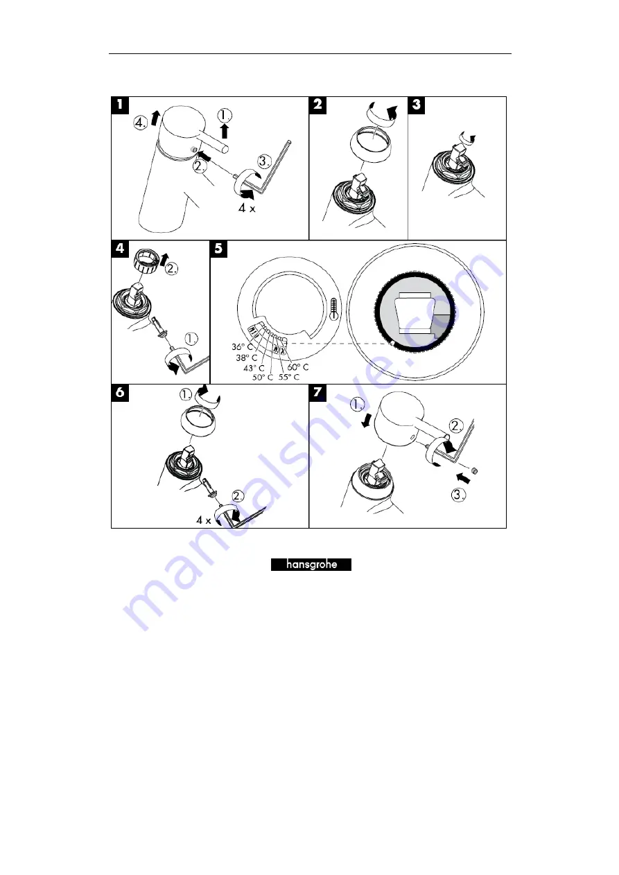 Hans Grohe Talis S 32070000 Скачать руководство пользователя страница 39