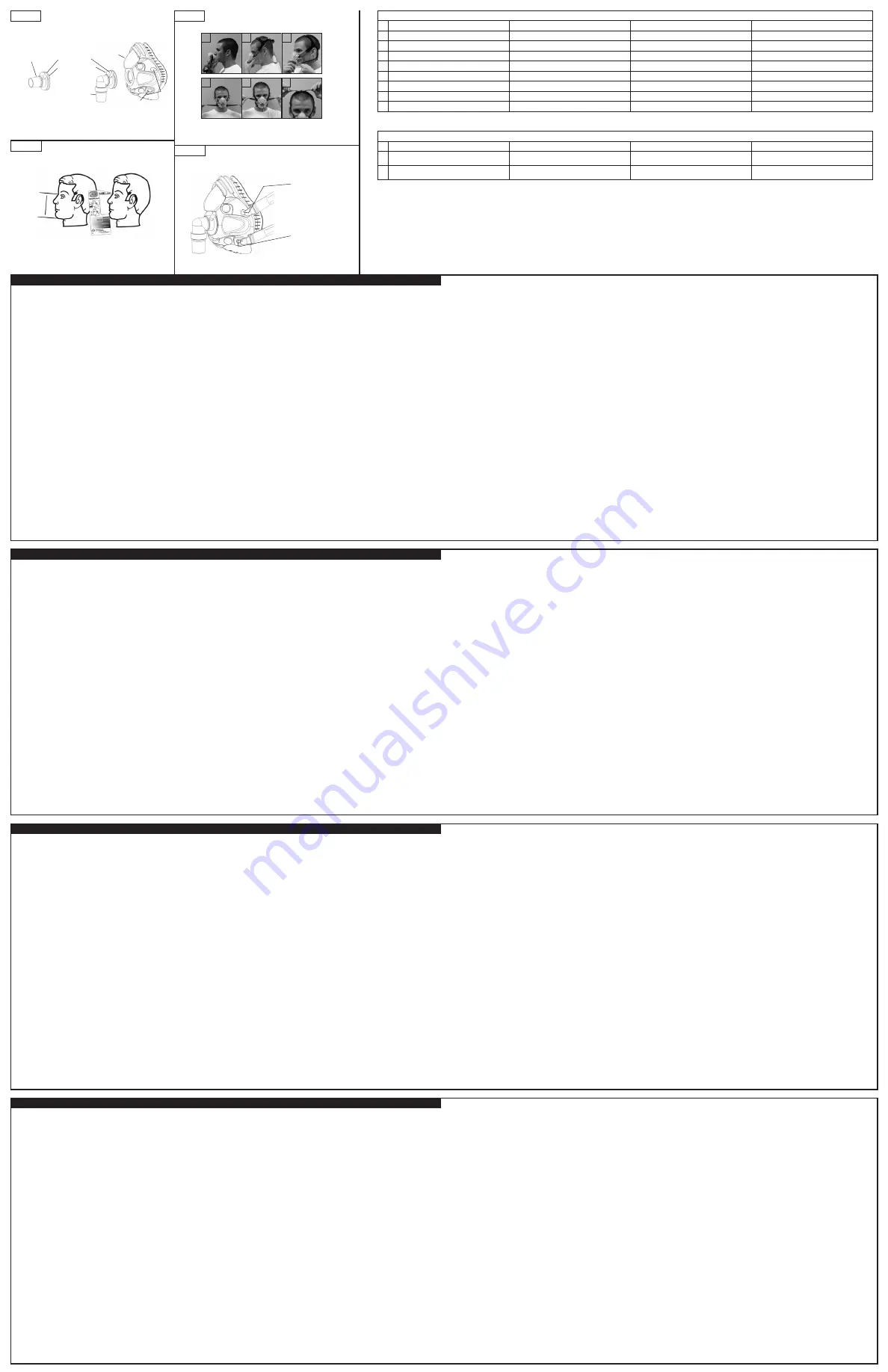 HANS RUDOLPH V2 Mask 6500 Series Instructions For Use Download Page 2