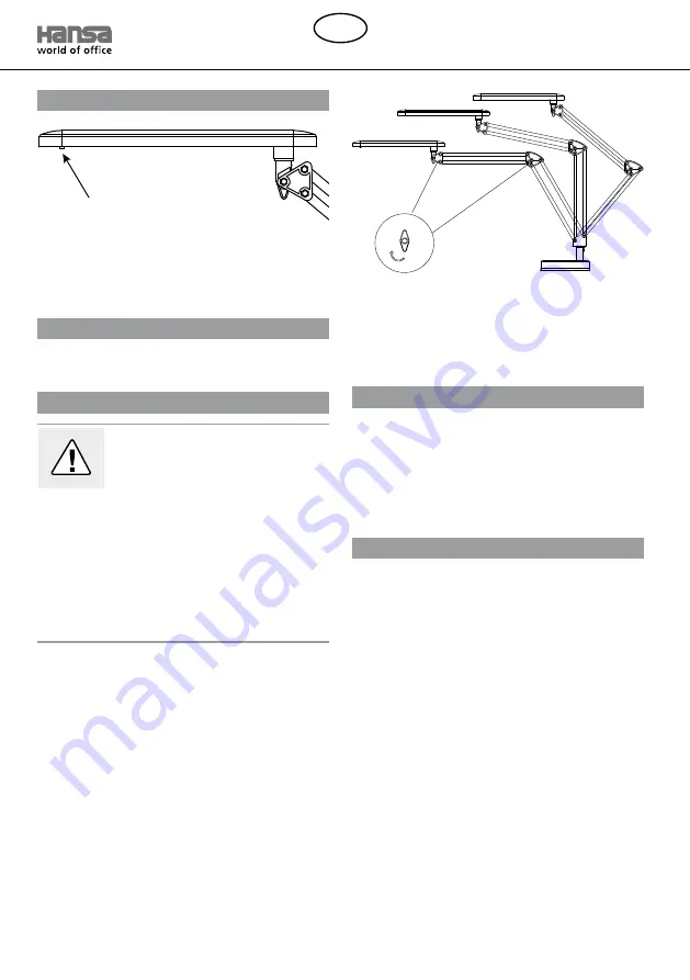 Hansa 41-5010.640-641 Operating Instructions Manual Download Page 14