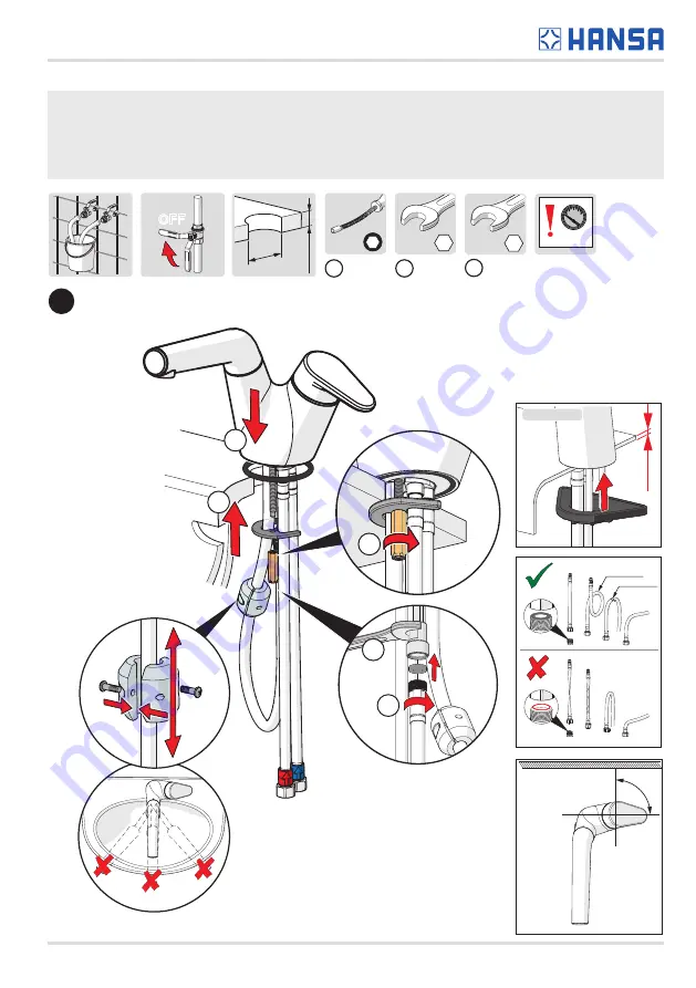 Hansa 5501 2201 Installation And Maintenance Manual Download Page 7