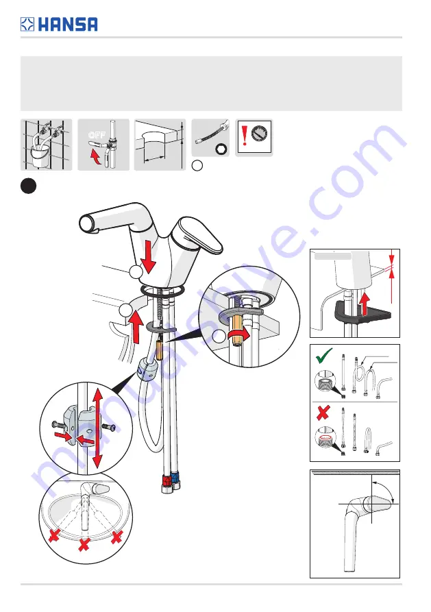 Hansa 5501 2201 Installation And Maintenance Manual Download Page 10