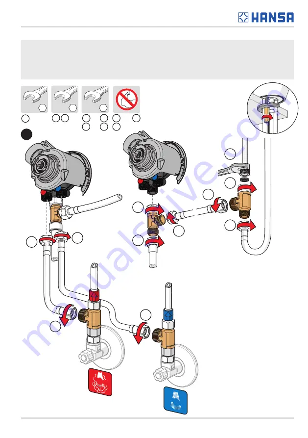 Hansa 5501 2201 Installation And Maintenance Manual Download Page 15