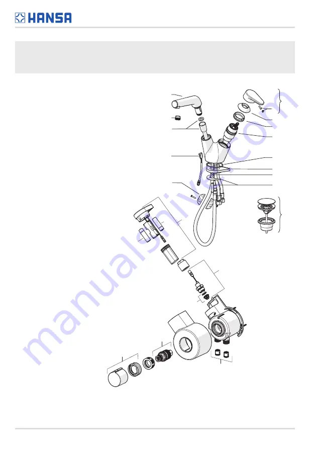 Hansa 5501 2201 Installation And Maintenance Manual Download Page 32