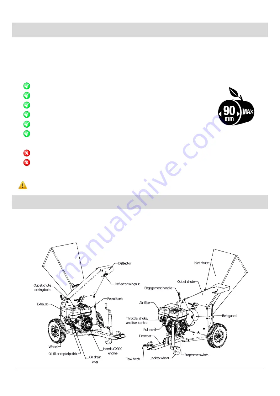 Hansa C13 Operation, Maintenance And Safety Manual Download Page 3