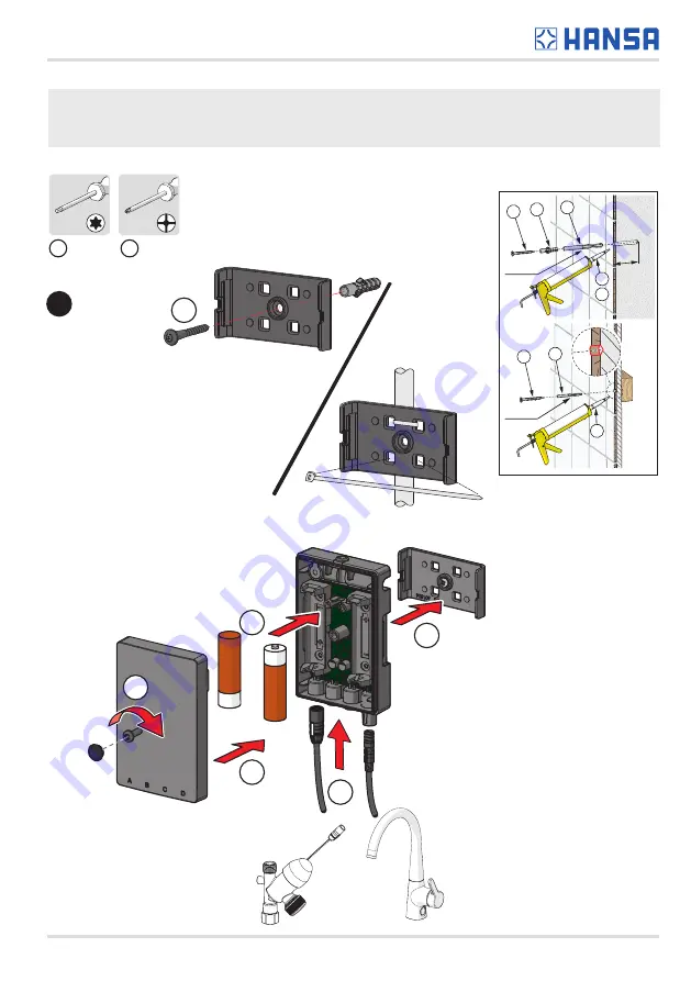 Hansa DESIGNO STYLE 5101 2283 Installation And Maintenance Manual Download Page 11