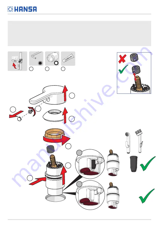 Hansa DESIGNO STYLE 5101 2283 Installation And Maintenance Manual Download Page 18