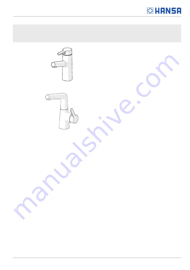 Hansa DESIGNO STYLE 5103 2283 Installation And Maintenance Manual Download Page 3