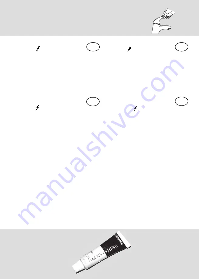 Hansa HANSALIGNA 0606 3203 Mounting And Operating Instructions Download Page 8