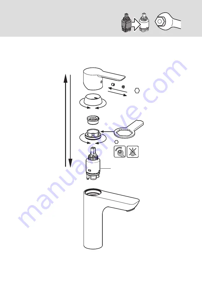 Hansa HANSALIGNA 0606 3203 Mounting And Operating Instructions Download Page 9