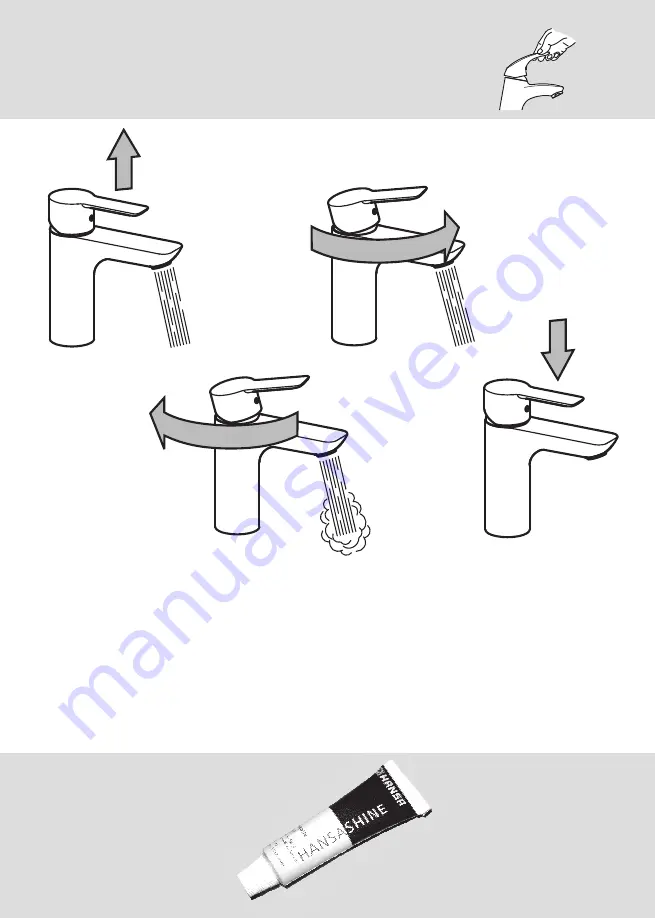 Hansa HANSALIGNA 0606 3203 Mounting And Operating Instructions Download Page 23