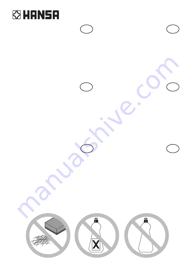 Hansa HANSALIGNA 0606 3203 Mounting And Operating Instructions Download Page 36