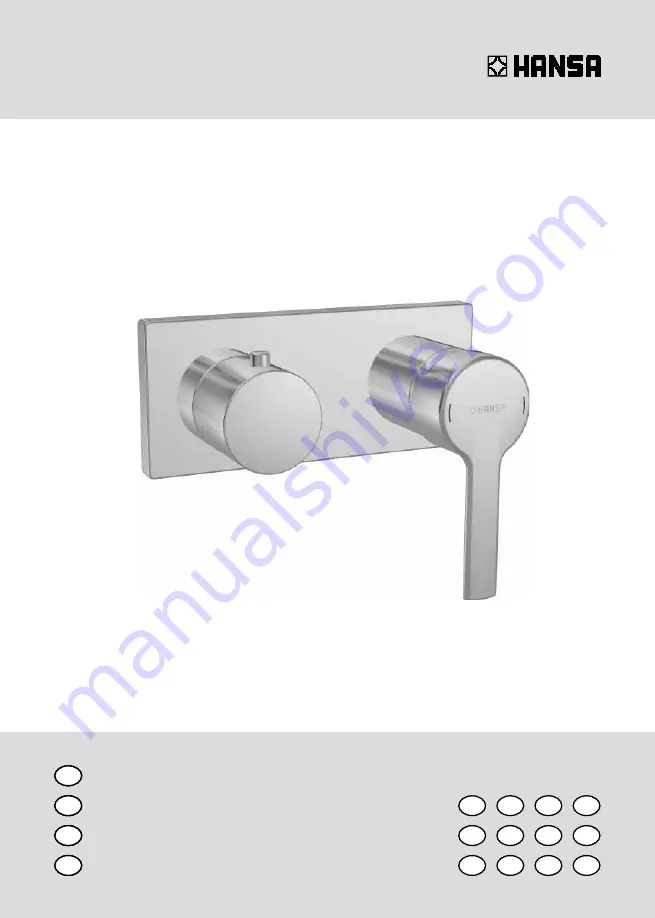 Hansa RONDA 4458 9503 Скачать руководство пользователя страница 1