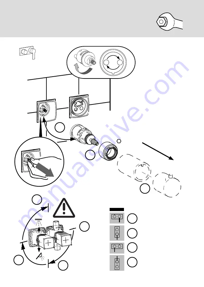 Hansa RONDA 4458 9503 Mounting And Operating Instructions Download Page 30