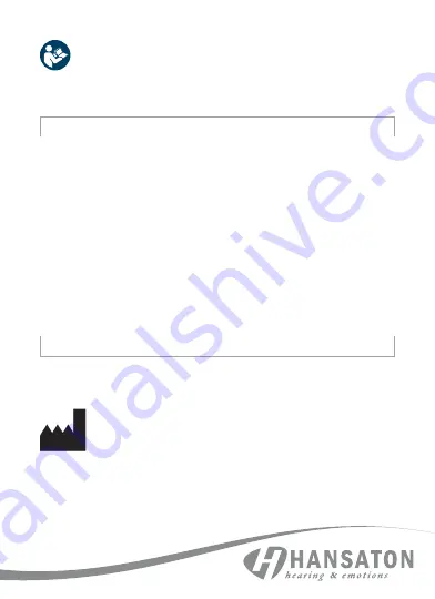 Hansaton flow 2-312 M Instructions For Use Manual Download Page 40