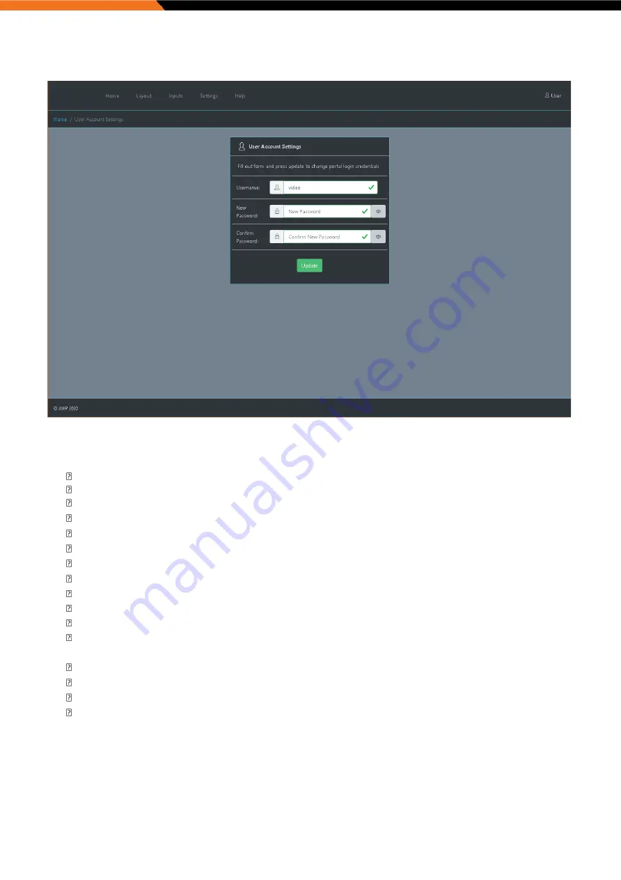 Hanwha Techwin BB-VW-1UHD Manual Download Page 15