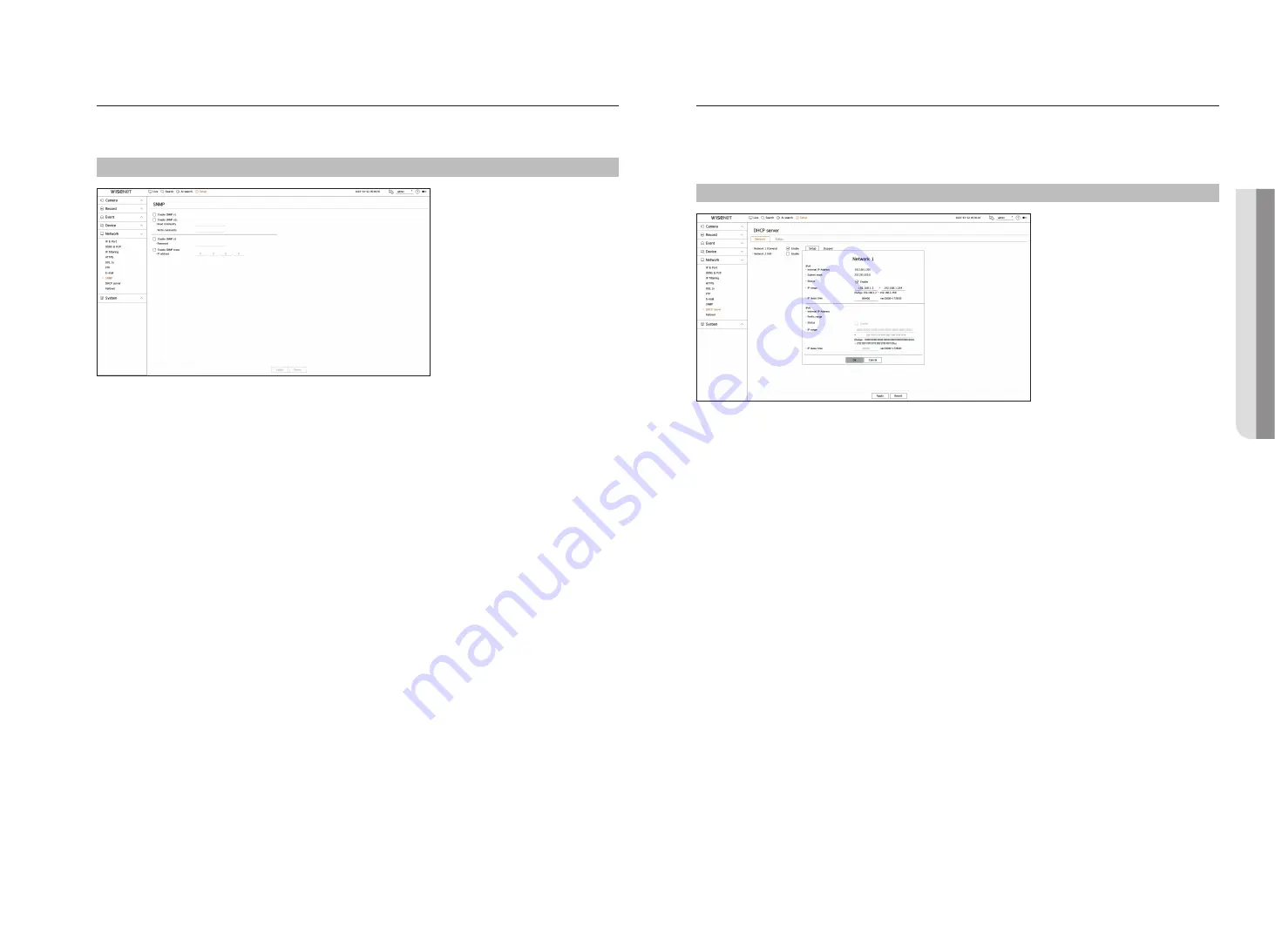 Hanwha Techwin WISENET QRN-830S User Manual Download Page 73