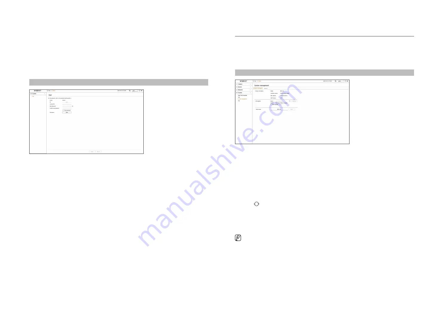 Hanwha Techwin Wisenet SPD-152 Manual Download Page 48