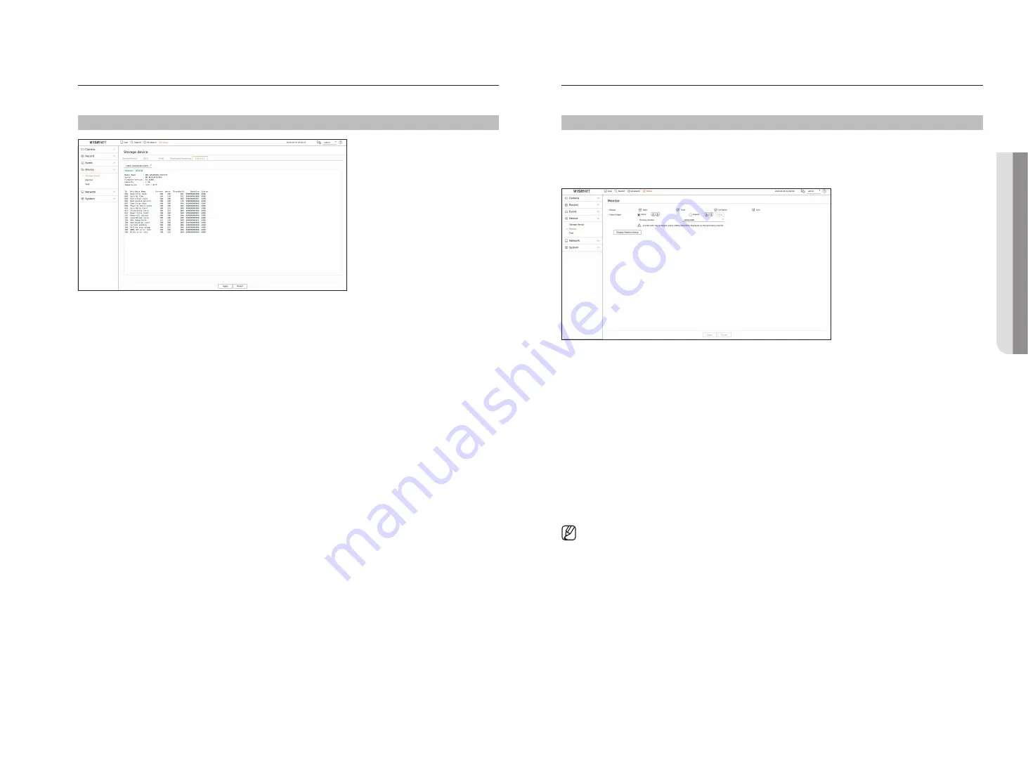 Hanwha Techwin Wisenet XRN-3210B4 User Manual Download Page 61