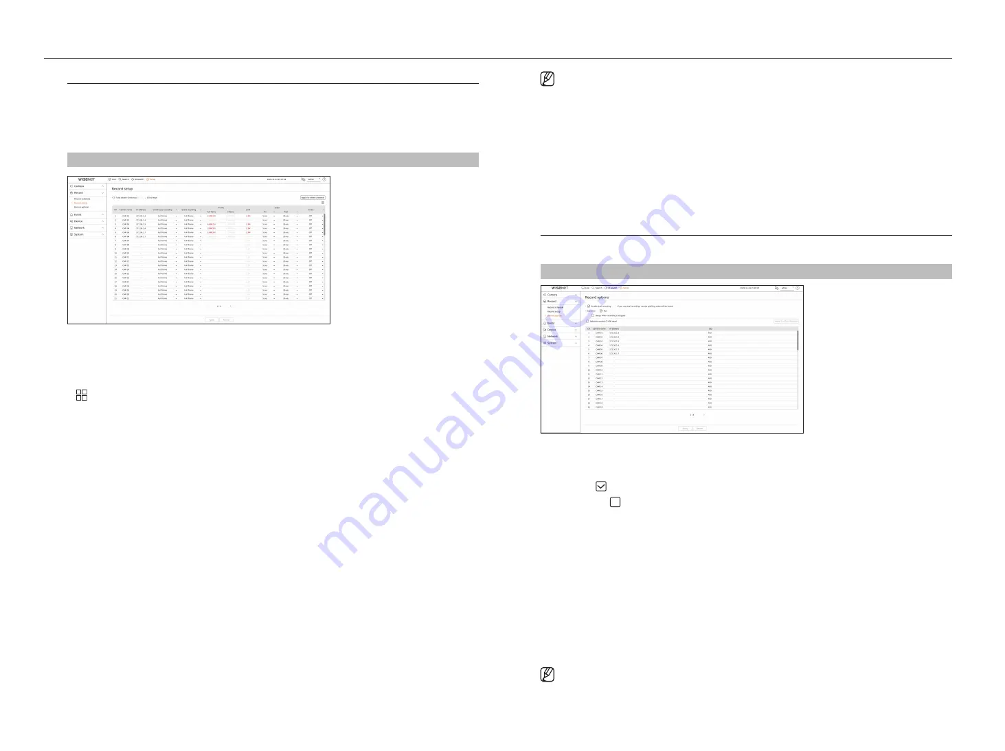 Hanwha Techwin Wisenet XRN-6410RB2-16TB Скачать руководство пользователя страница 52