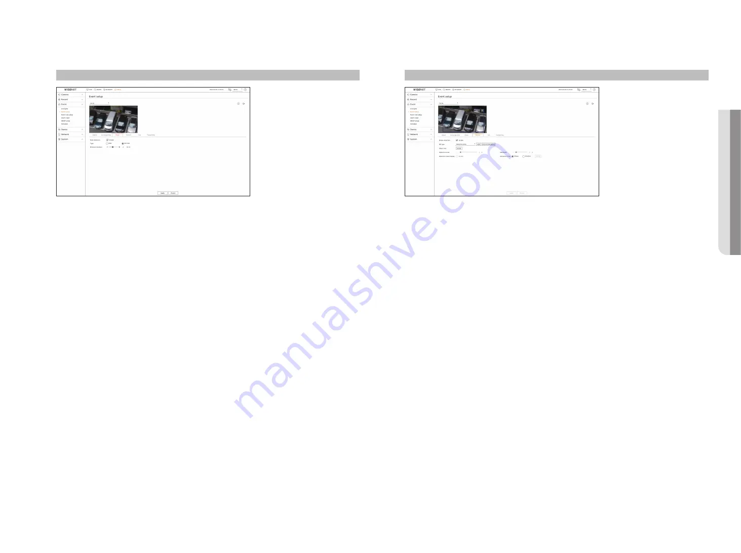 Hanwha Techwin Wisenet XRN-6410RB2-16TB User Manual Download Page 55