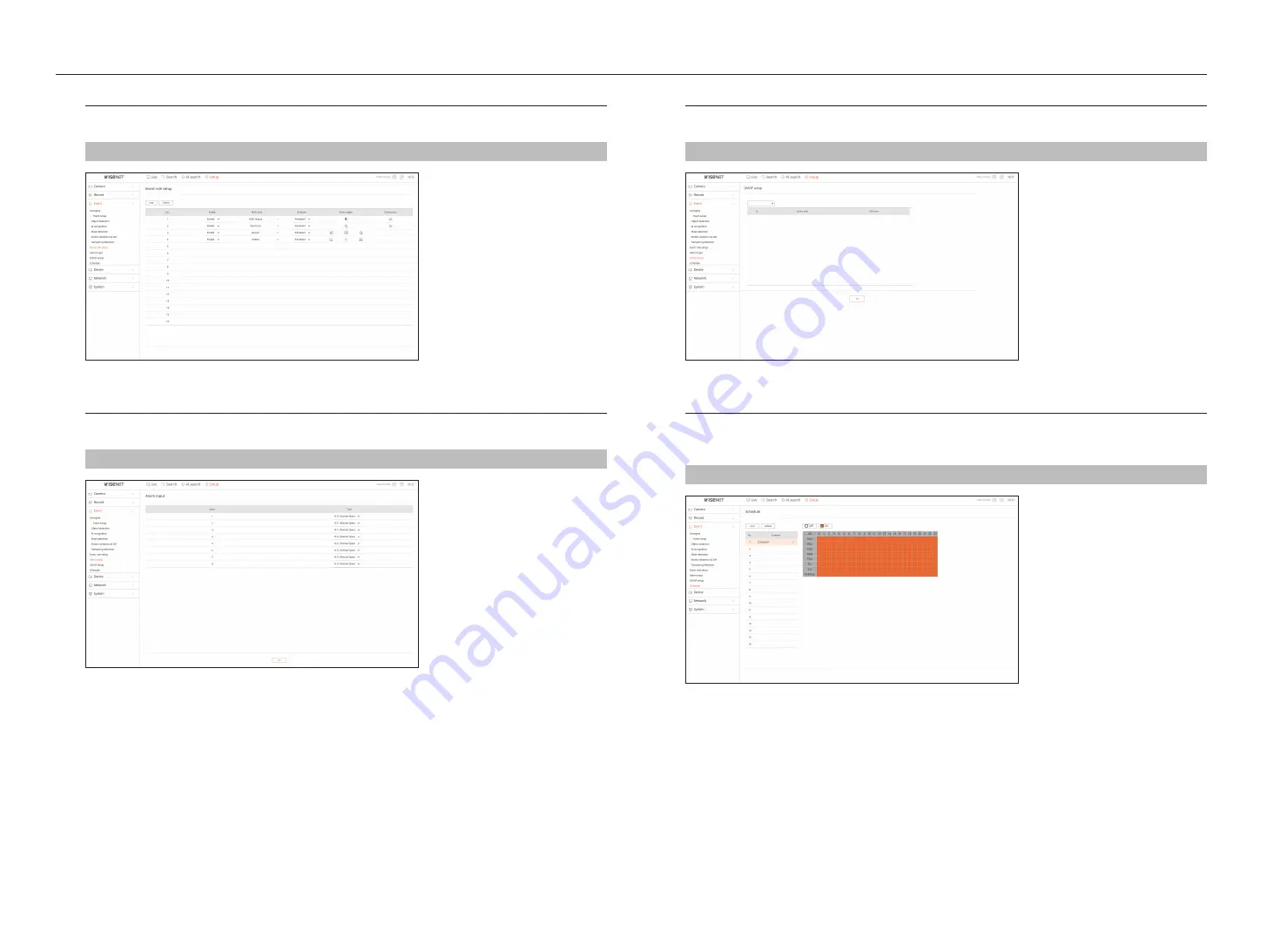 Hanwha Techwin Wisenet XRN-6410RB2-16TB Скачать руководство пользователя страница 110