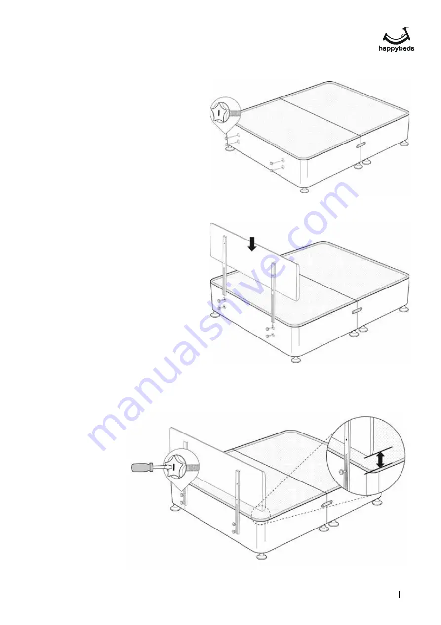 Happybeds Divan Bed Скачать руководство пользователя страница 13