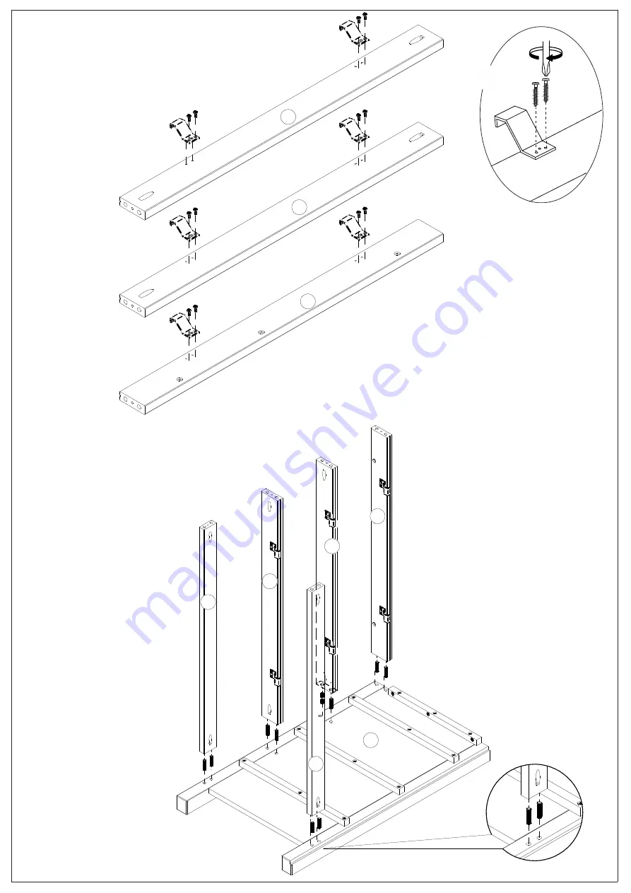 Happybeds Maine 3 Drawer Chest Assembly Instructions Manual Download Page 5