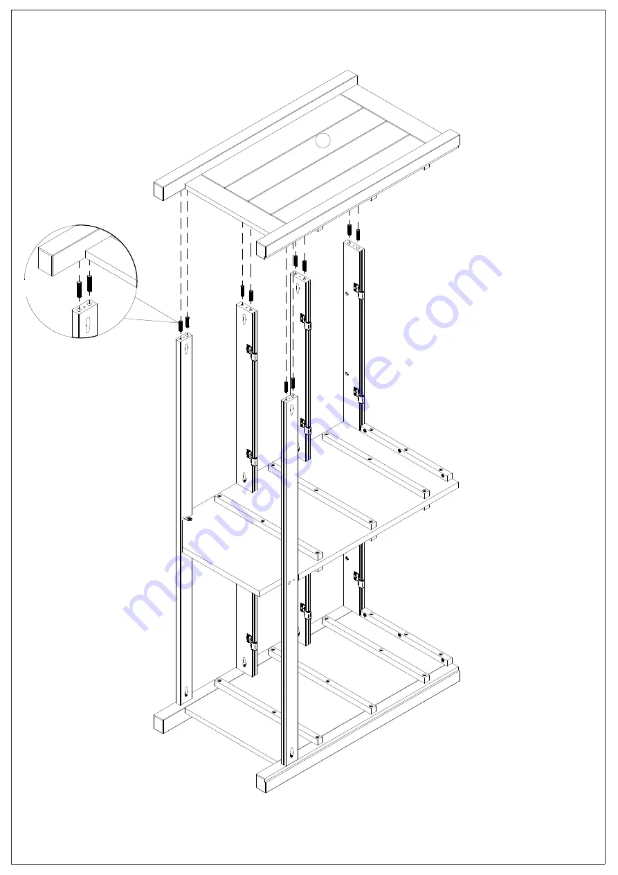 Happybeds Maine 6 Drawer Chest Assembly Instructions Manual Download Page 11