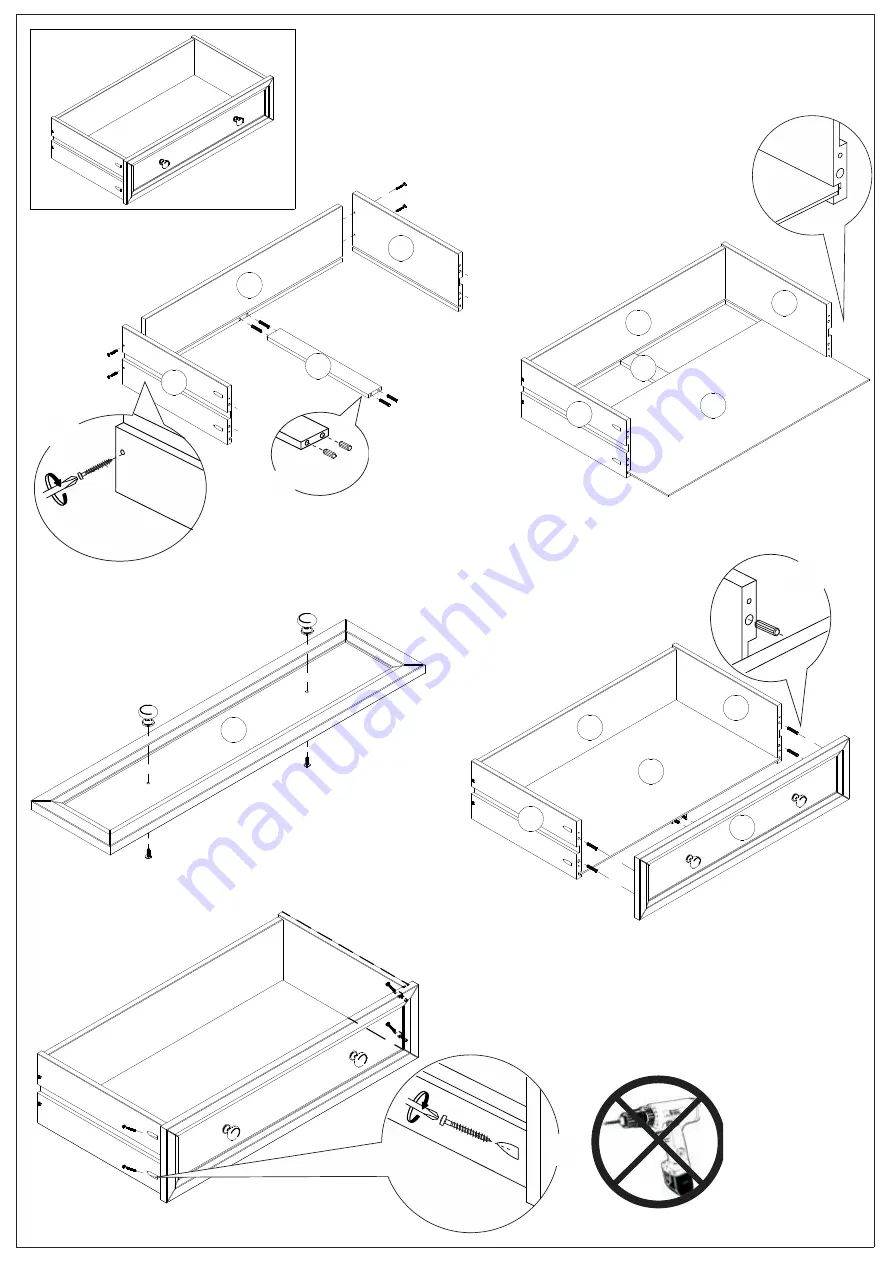 Happybeds Maine 6 Drawer Chest Скачать руководство пользователя страница 15