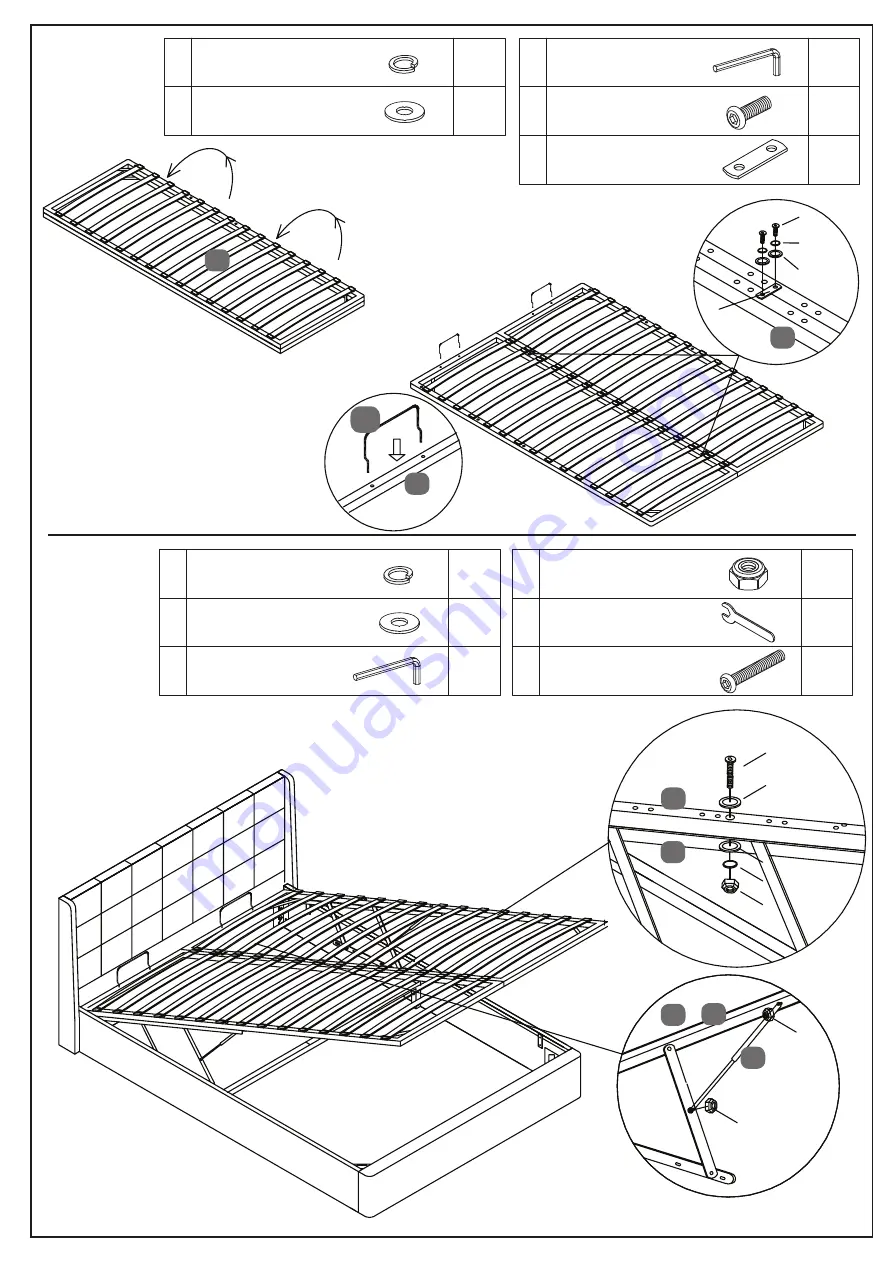 Happybeds Percy Ottoman Bed Скачать руководство пользователя страница 11