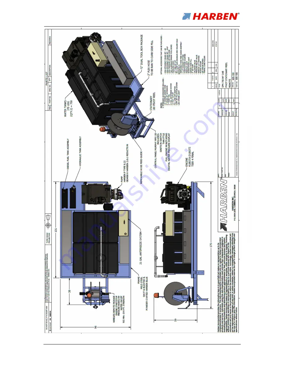 HARBEN 4018 DPK Operation & Maintenance Manual Download Page 12