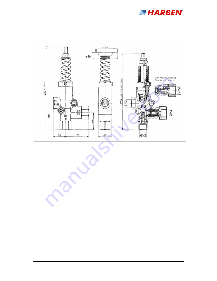 HARBEN 903-1315 Operation & Maintenance Manual Download Page 13