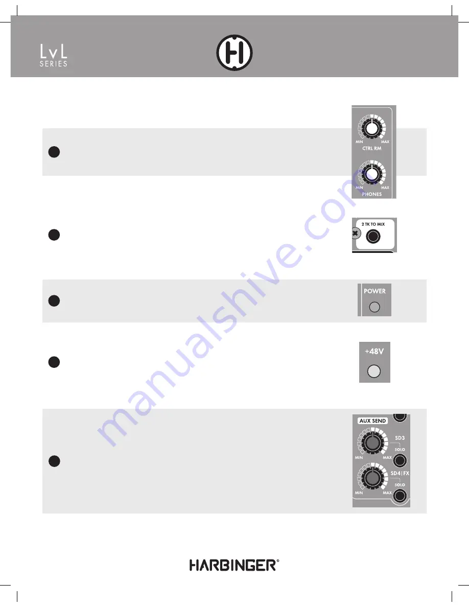 Harbinger L2404FX-USB LvL series User Manual Download Page 13