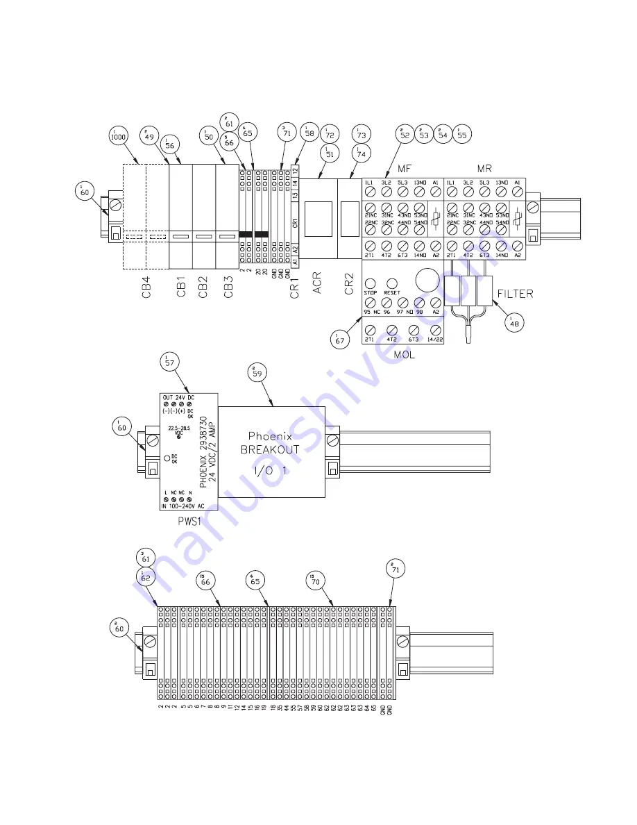 Hardinge Bridgeport EZ Vision Installation, Maintenance, And Parts Manual Download Page 99