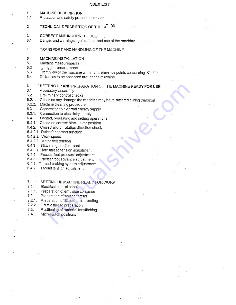 Hardo DN ST 90 Operating Instructions Manual Download Page 5