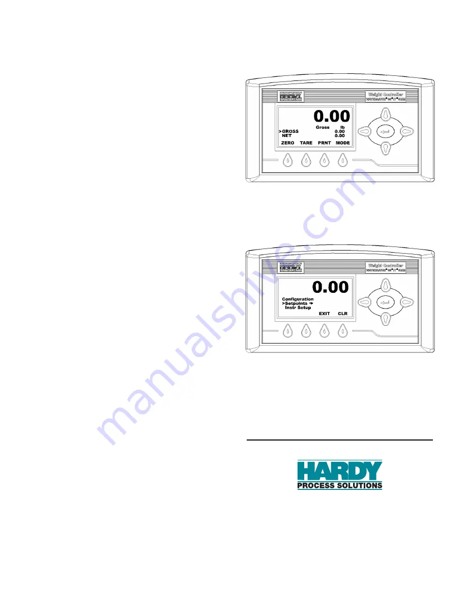 Hardy Process Solutions HI 4050 Quick Installation Manual Download Page 3