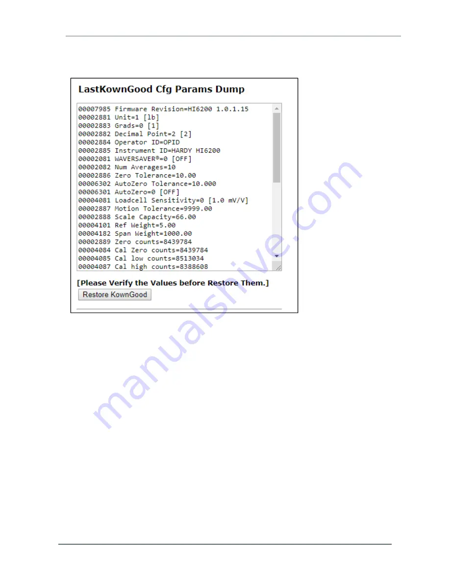 Hardy Process Solutions HI 6200 Series User Manual Download Page 35