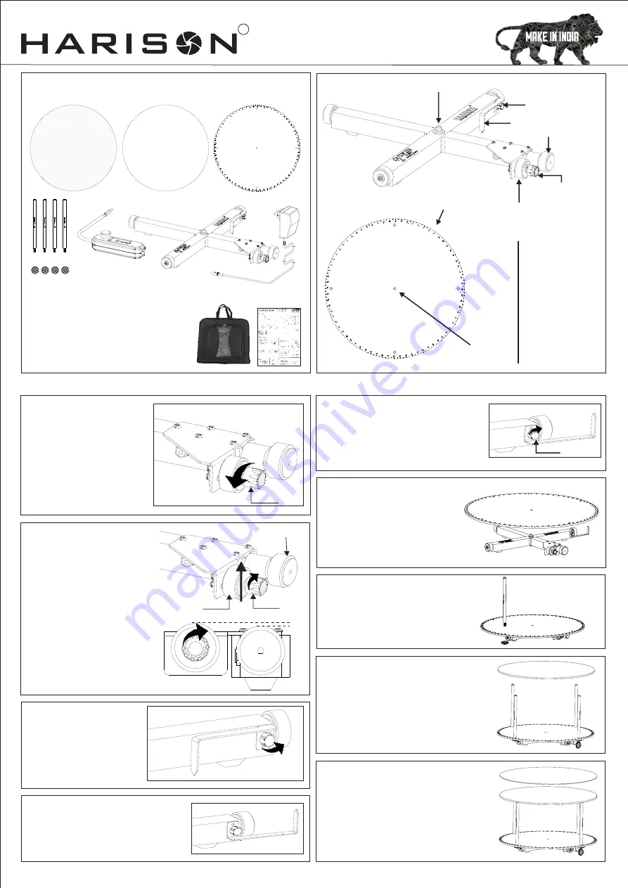 Harison R470M-2 Instruction Sheet Download Page 1